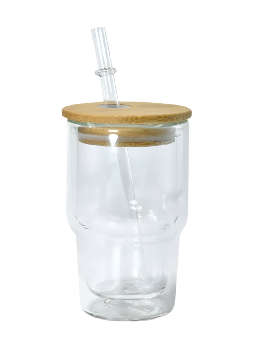 3oz mini glass snowglobe